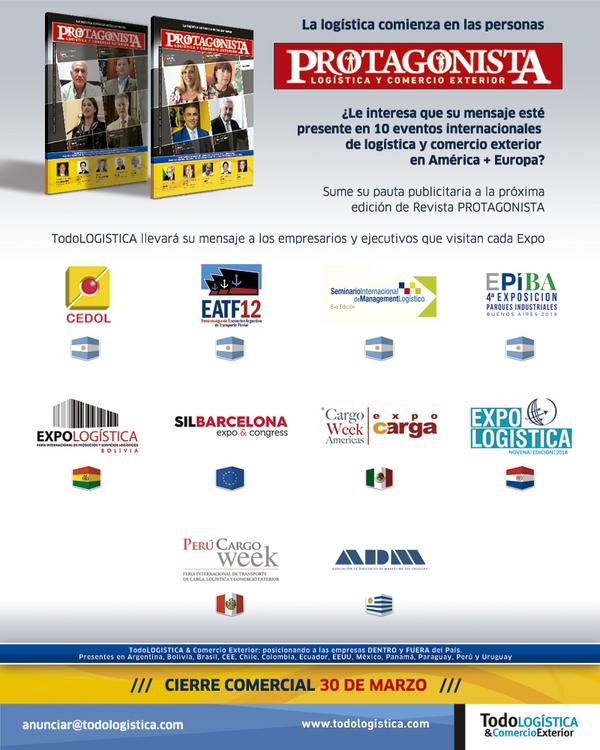 Bom dia! Os exemplares do Guia Internacional de Logística y Comercio Exterior 2018 chegarão ao Brasil em 13 de Março, quando estaremos expondo na feira Intermodal. Estamos esperando por você em nosso stand número 81. Se desejar, você pode baixar a versão digital aqui: www.guialogistica.info Obrigado por seu interesse em nossos produtos.