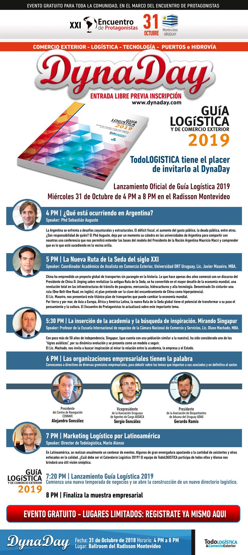 Te esperamos mañana: Lanzamiento de la Guía Logística 2016